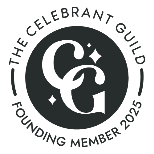 The Celebrant Guild Associate Member 2025 badge.